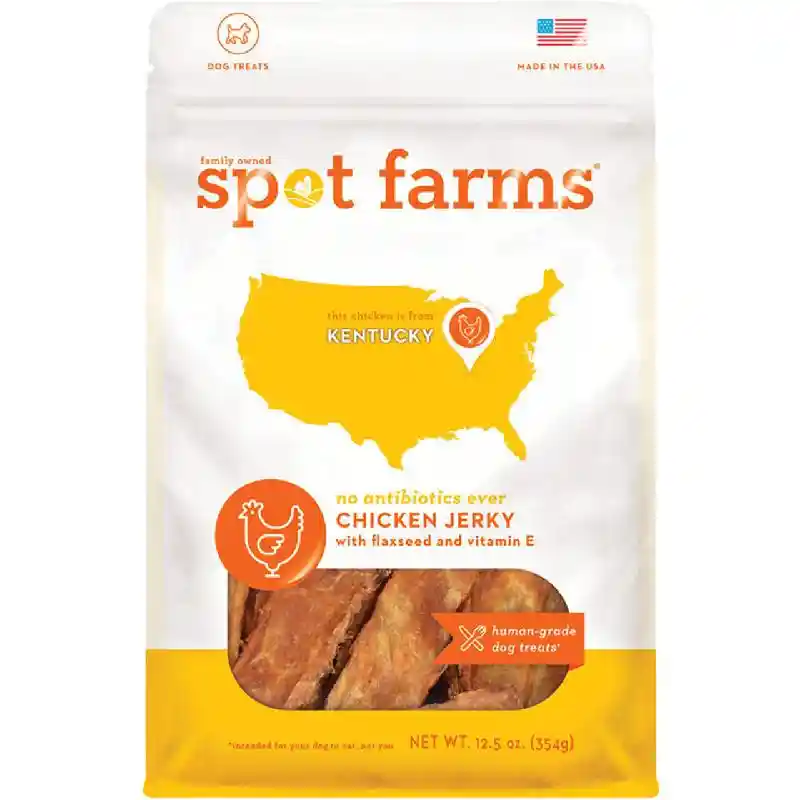 Spot Farms Chicken Jerky Dog Treats 12.5 Ounce