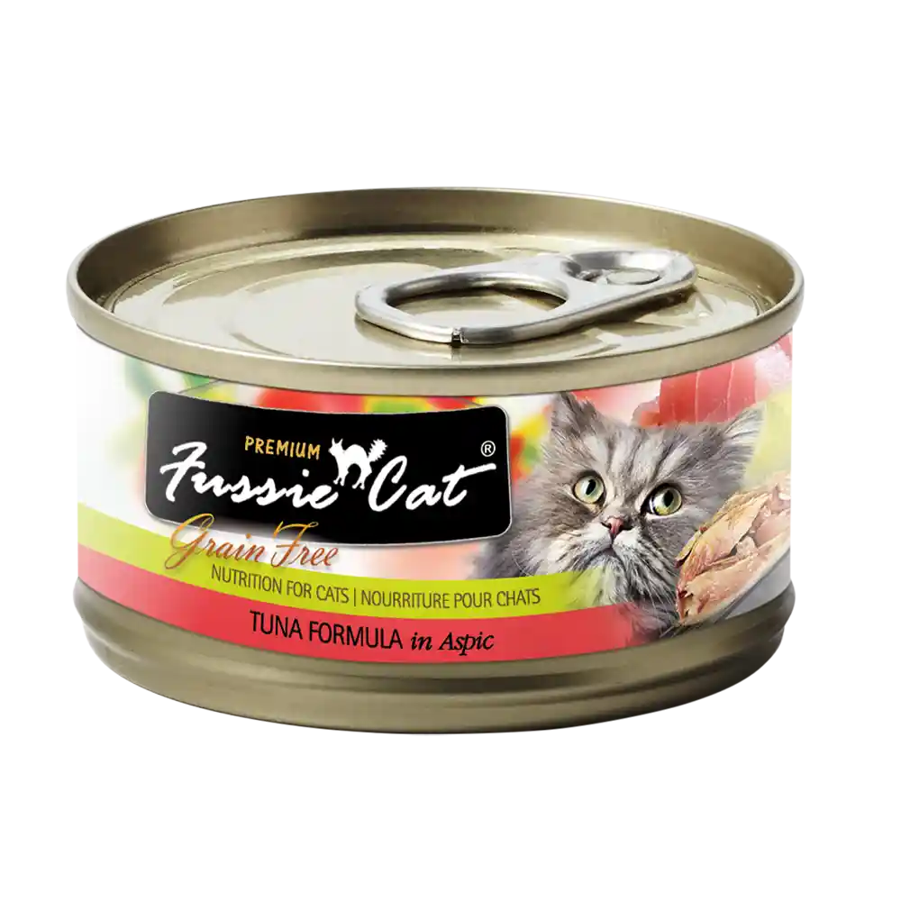 Fussie Cat Premium Gf Tuna Shred Can 2.82-oz