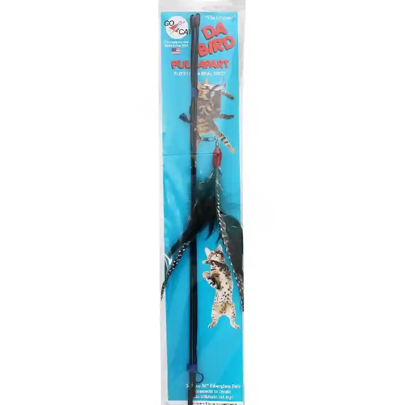 Go Cat Kitty Bird Da Bird Toy