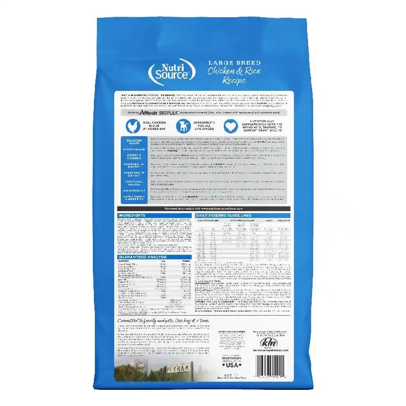 Nutrisource Dog Large Breed Adult Chicken 26-lb