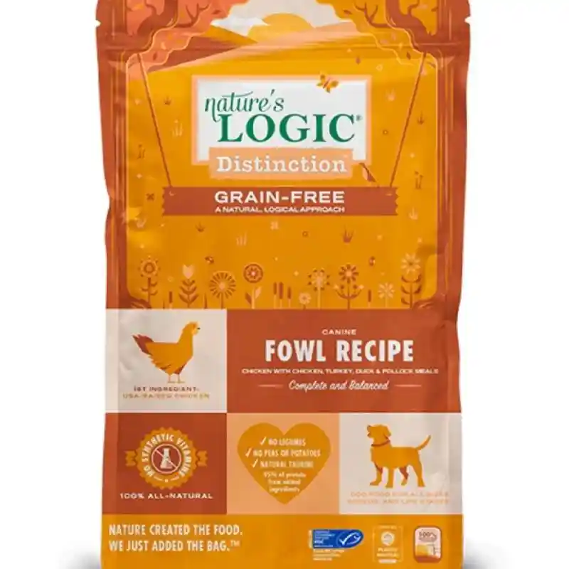 Nature's Logic Dog Distinction Gf Fowl 4.4 Lb