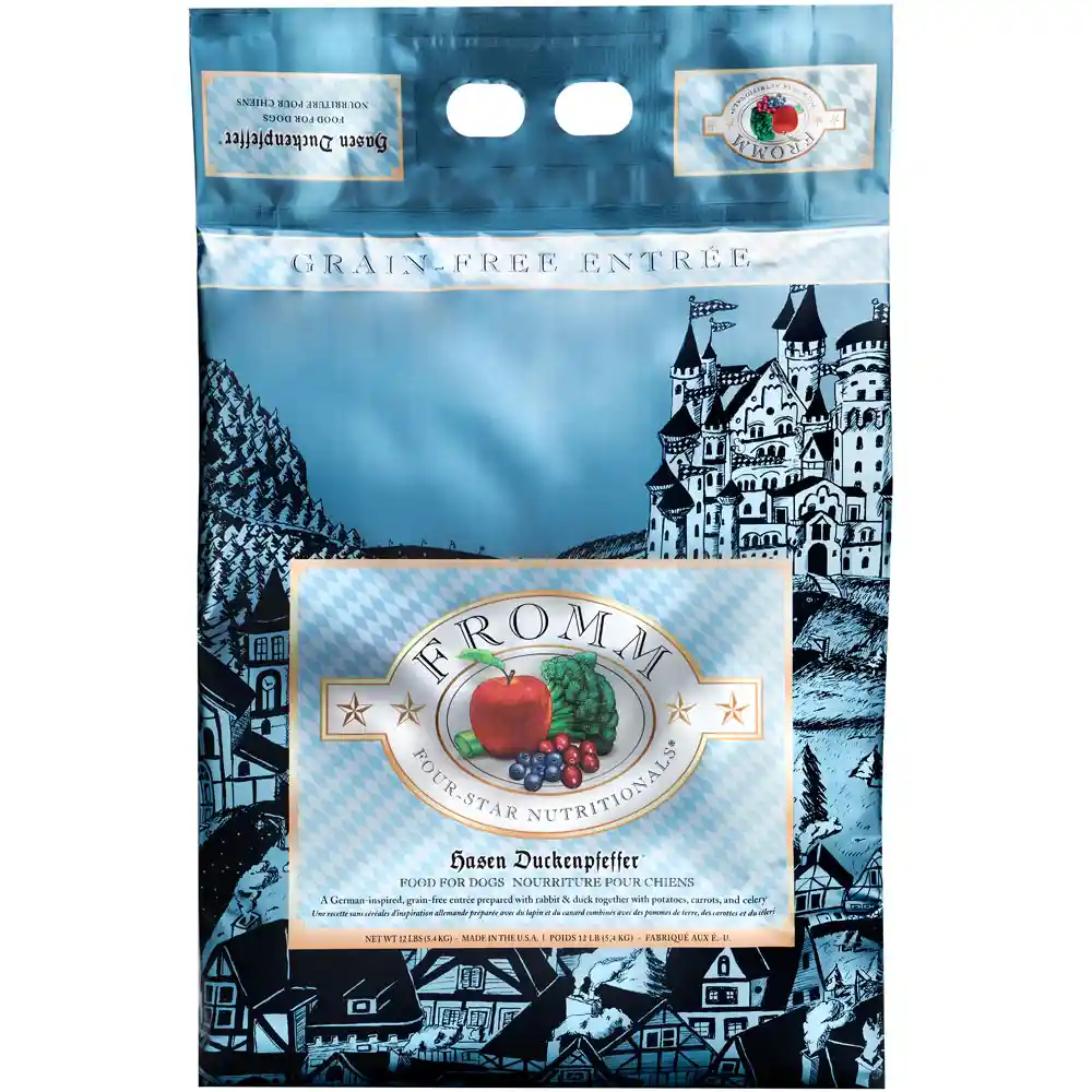 Four Star Gf Hasen Duckenpfeffer Dog Food 12-lb