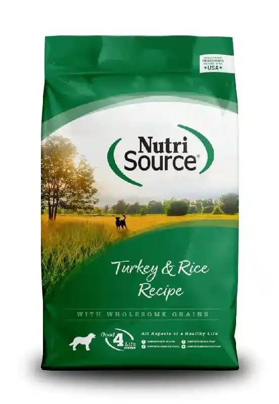 Nutrisource Dog Turkey & Rice 12#