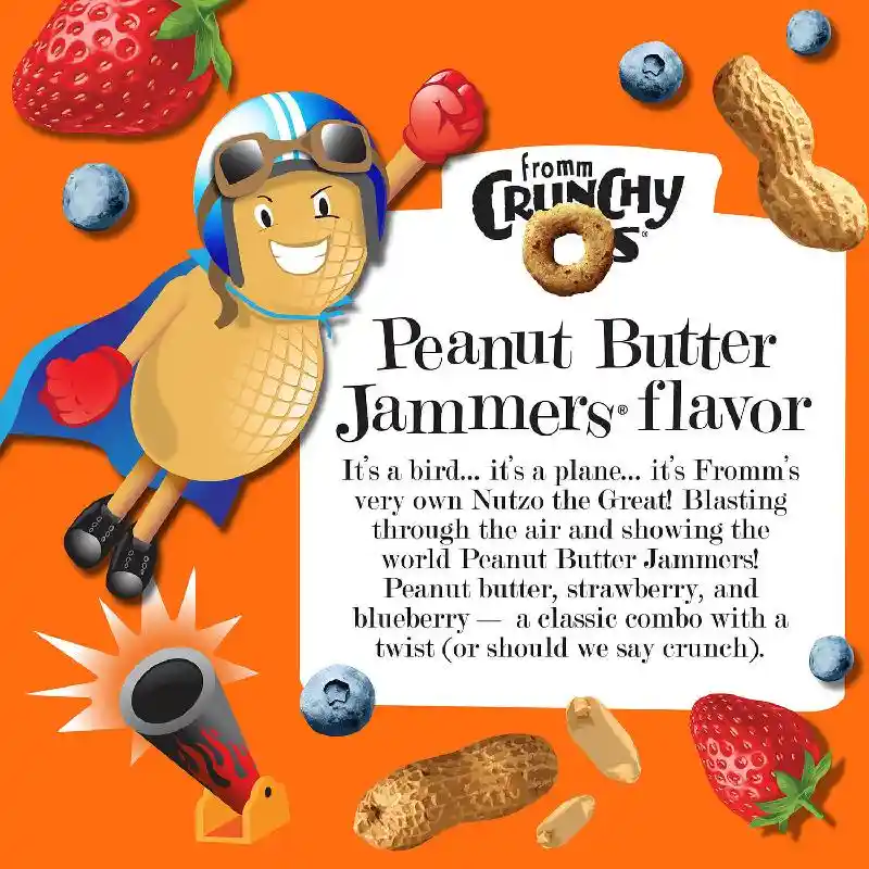 Fromm Crunchy O's Dog Treats Pb Jammers 26-oz