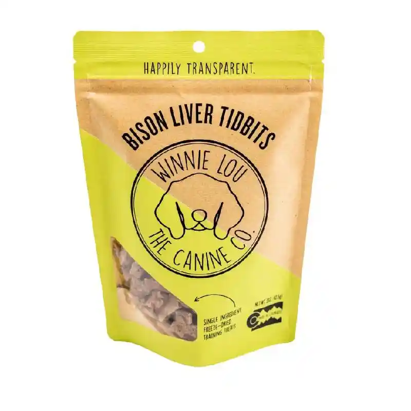 Winnie Lou Bison Liver Tidbits 2oz
