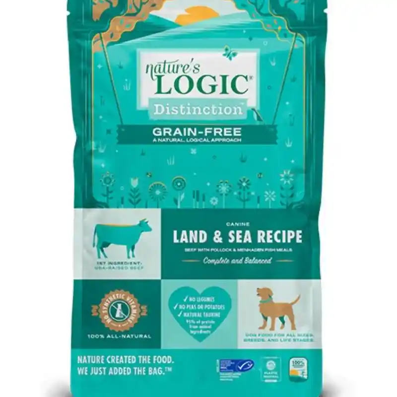 Nature's Logic Dog Distinction Gf Land &sea 4.4 Lb