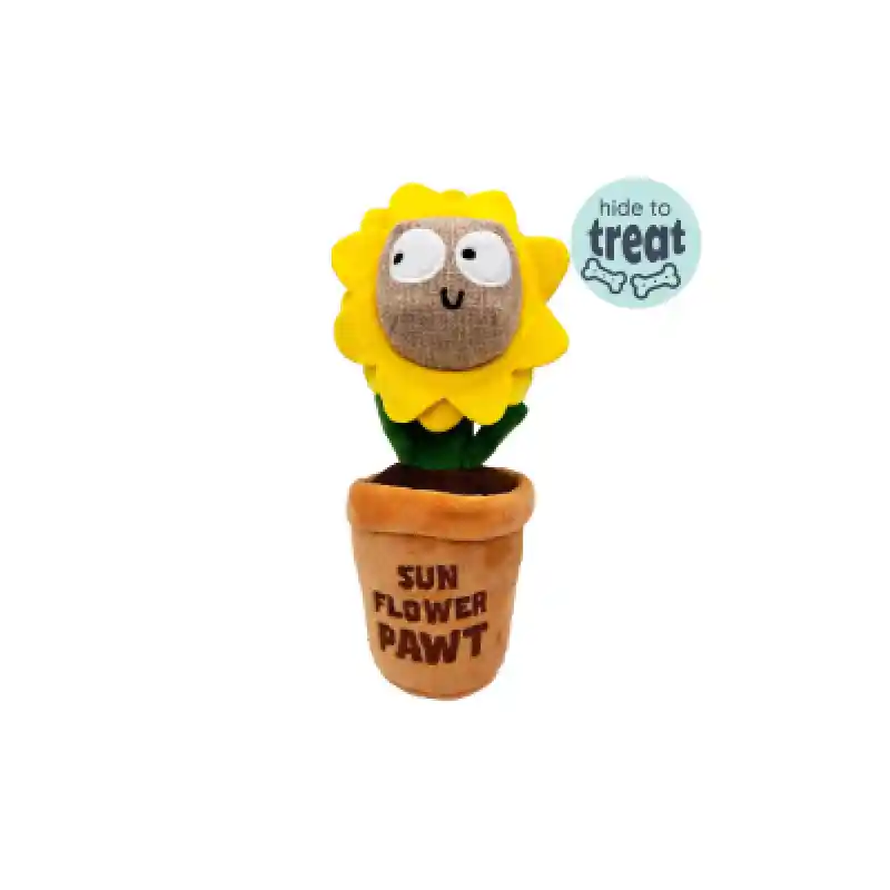 Huxley Kent Dog Toy Seek Treat Sunflower Pawt Large
