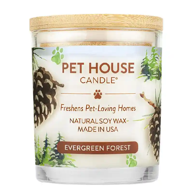 Pet House Holiday Candle Evergreen Forest 8.5oz