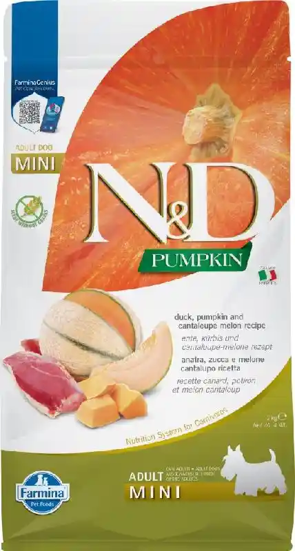 Farmina K9 N&d Ppkn Duck & Cantaloupe Adult Mini 4