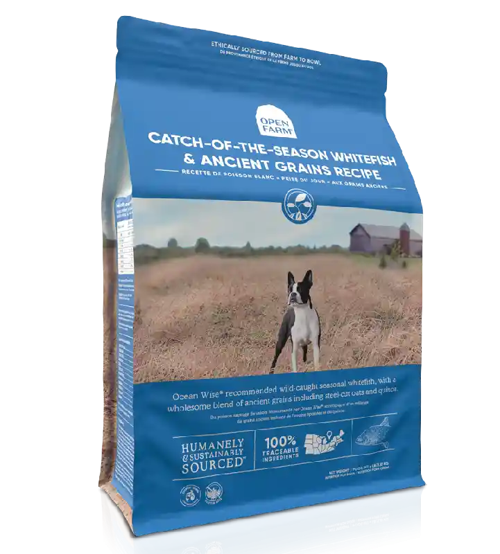 Open Farm Dog Ancient Grain Whitefish 4-lb
