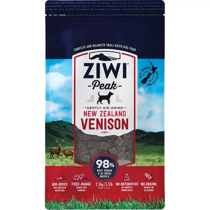 Ziwi Peak Venison Recipe Dog 2.2 Lbs