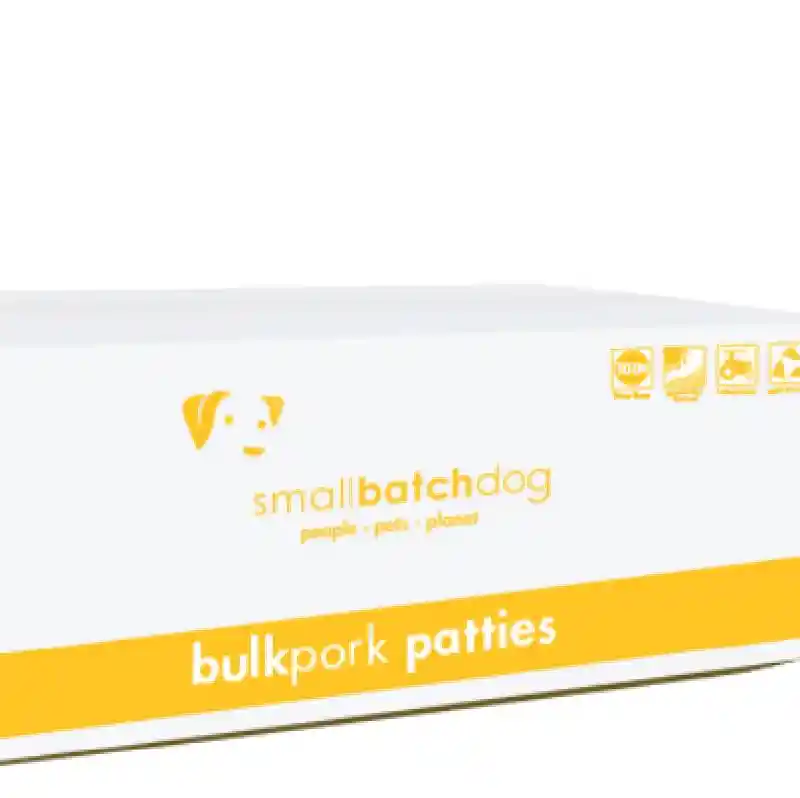 Small Batch Frzn Dog Bulk Pork 18#