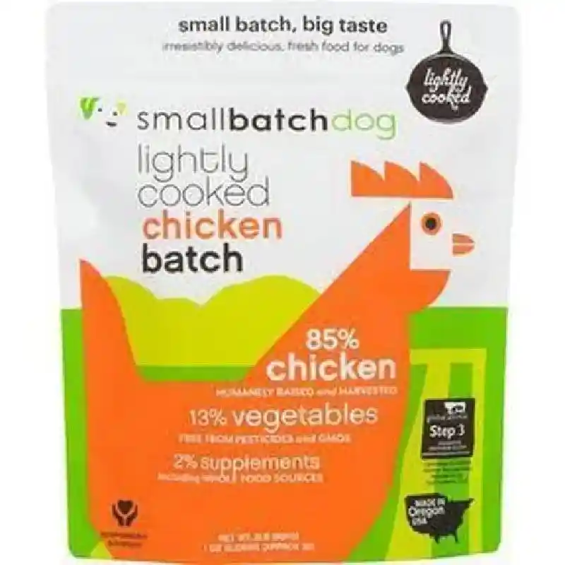 Small Batch Dog Lightly Cooked Chkn Sliders 2 Lbs