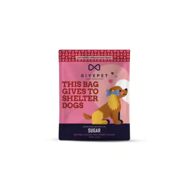 Givepet Holiday Dog Treat Soft Chew Sugar 6 Oz