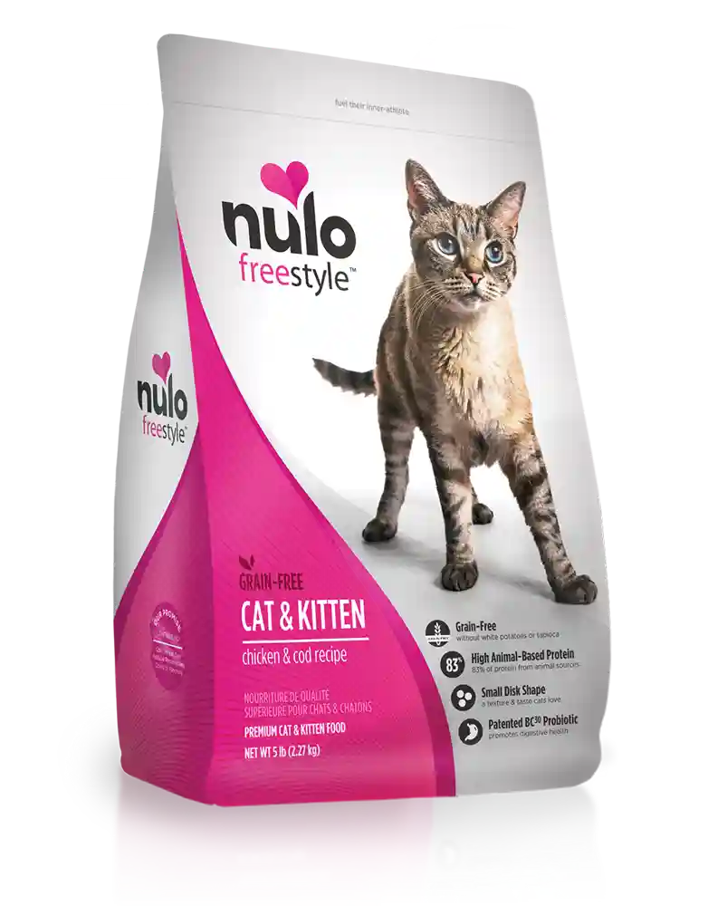 Freestyle Cat & Kitten Gf Chkn & Cod Cat Food 5-lb