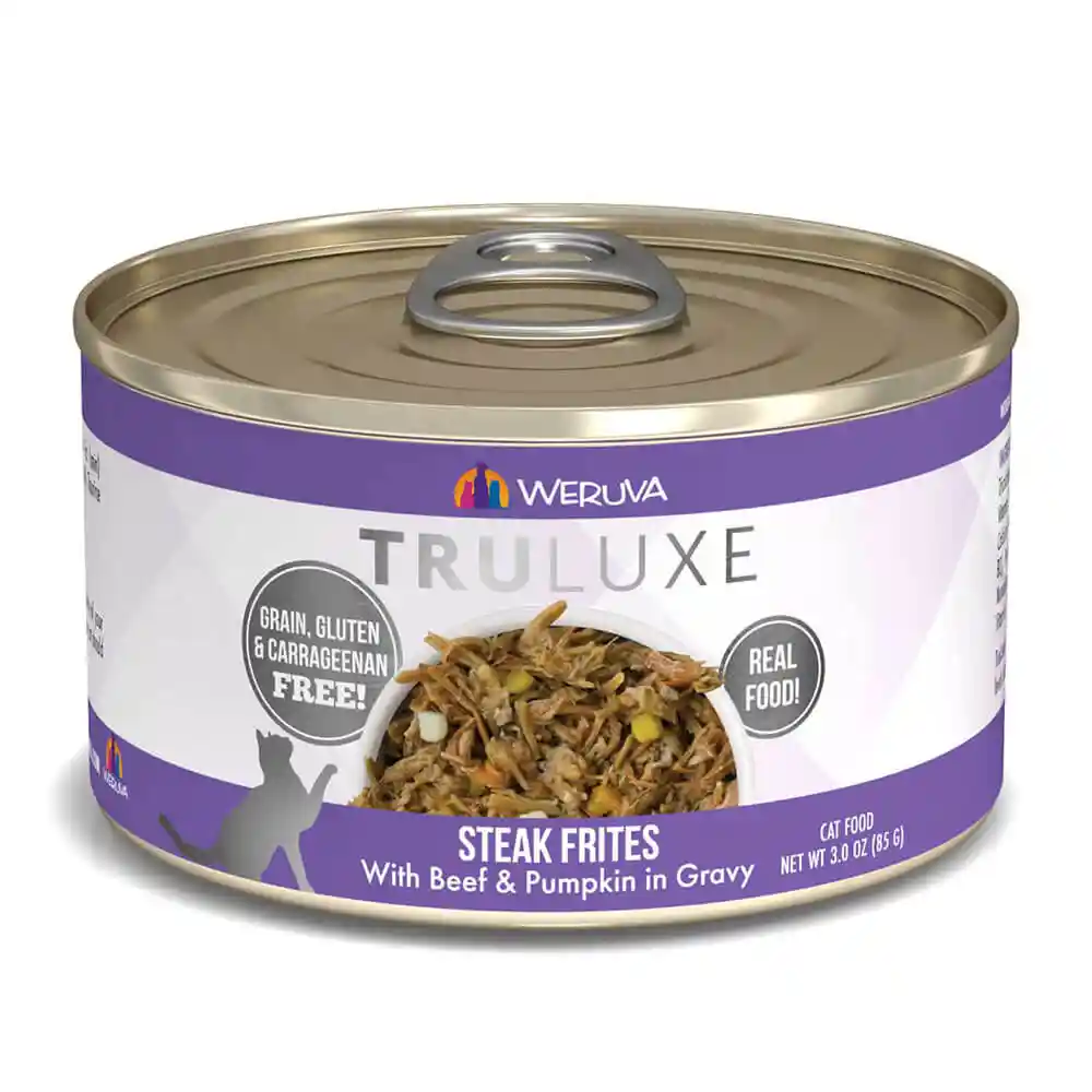 Truluxe Steak Frites W/ Bf & Ppkn Can Cat 3-oz