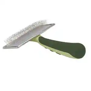 Dog Soft Slicker Brush - Lrg 6.75" L X 4.375" W