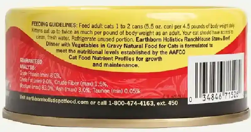 Earthborn Holistic Ranch House Stew Gf 5.5-oz