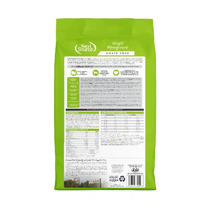 Nutri Source Dog Gf Weight Management 4#
