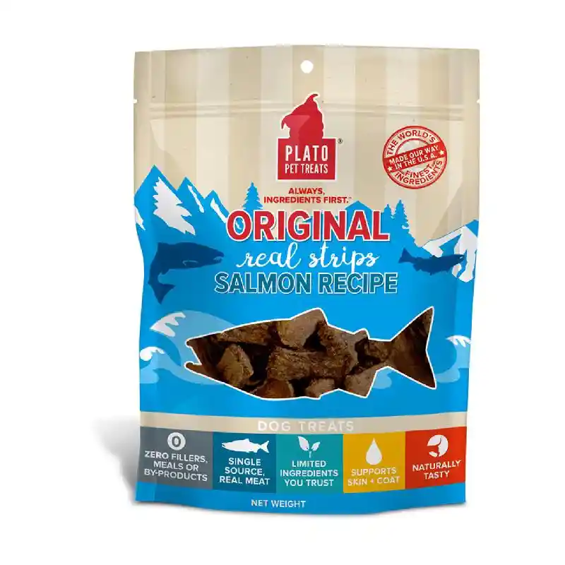Plato Original Salmon Strips 6-oz