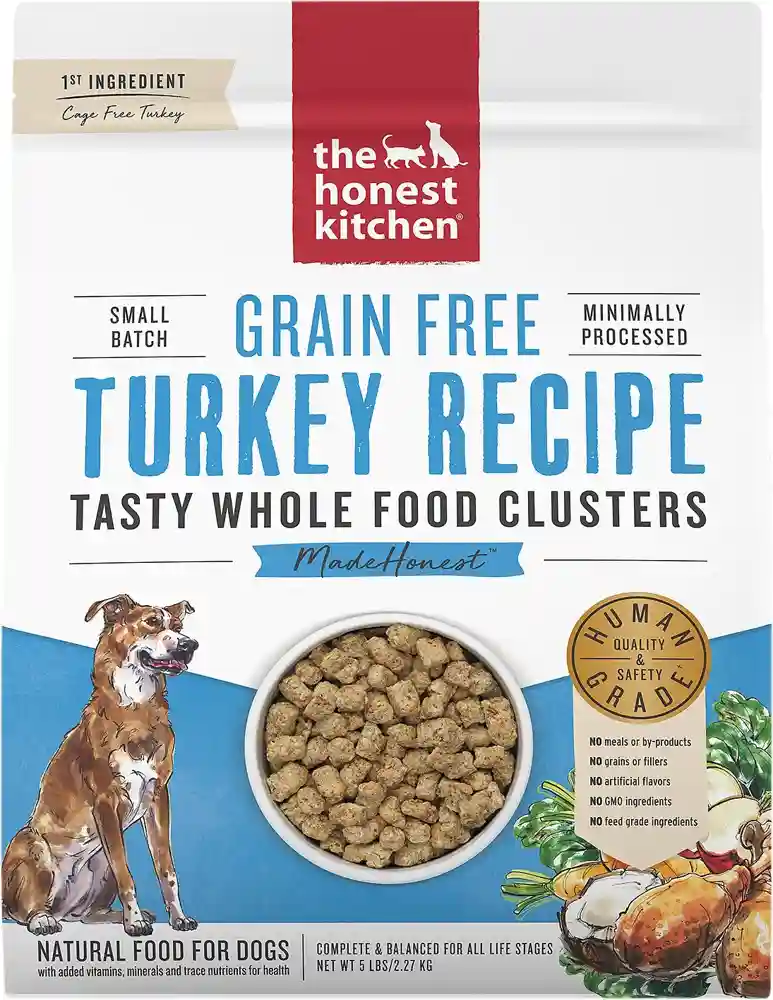 Clusters Grain Free Turkey Dry Dog Food 20-lb