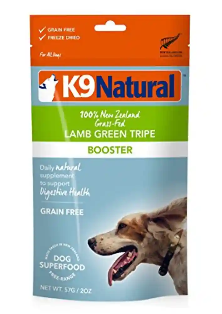 K9 Natural Dog Fd Lamb Green Tripe Topper 2-oz