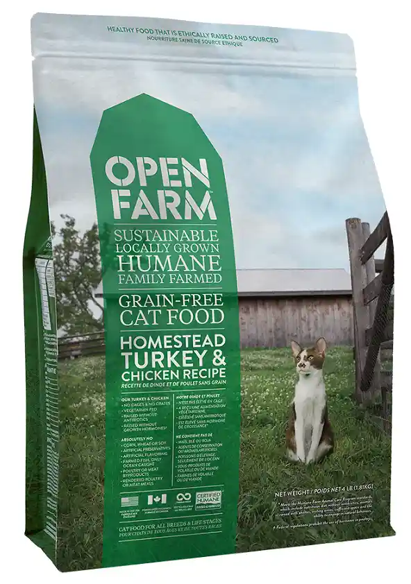 Gf Homestead Trky & Chkn Recipe Dry Cat Food 4-lb