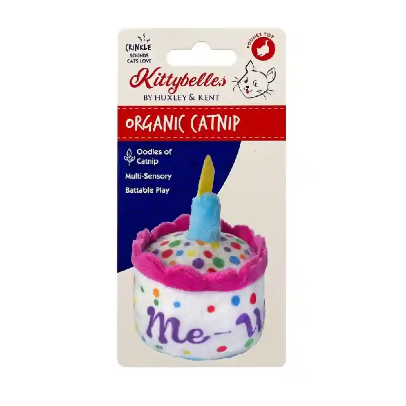 Hk Mewow Cake Plush Cat Toy By Kittybelles