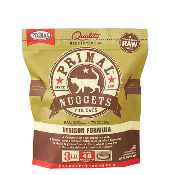 Primal C Raw Frzn Venison Nugget 3-lb