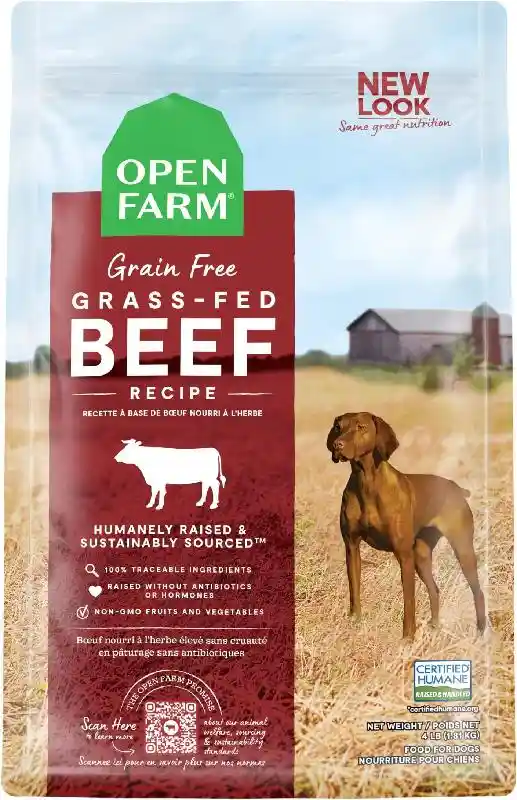 Open Farm Dog Ancient Grain Beef 4-lb