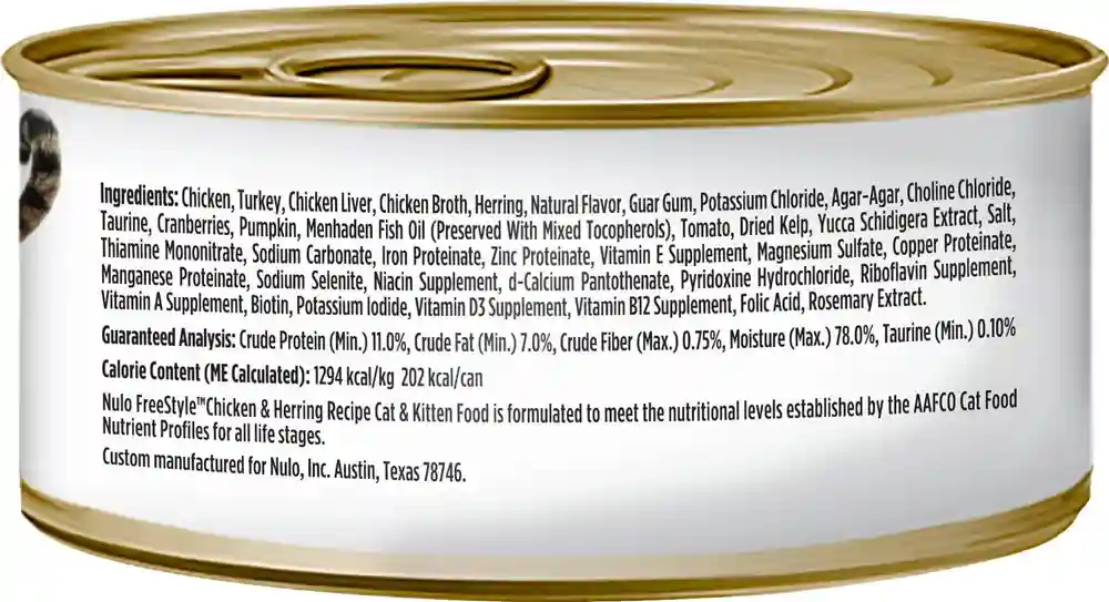 Freestyle Chkn & Herring Gf Can Cat/kitten 5.5-oz