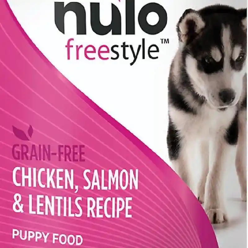 Nulo Freestyle Puppy Chkn, Salmon & Lentils 13-oz