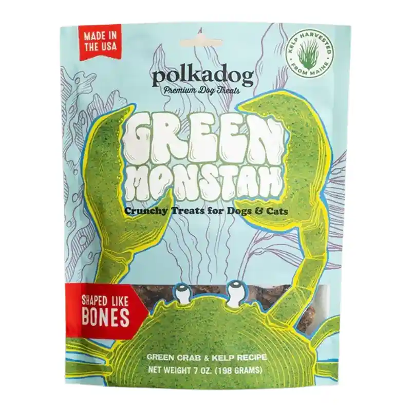 Polka Dog Green Munsta Beans 7oz