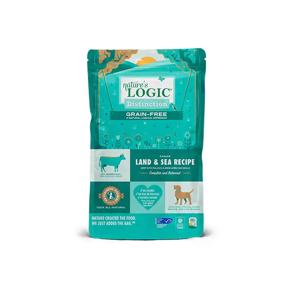 Nature's Logic Dog Distinction Gf Land & Sea 24 Lb