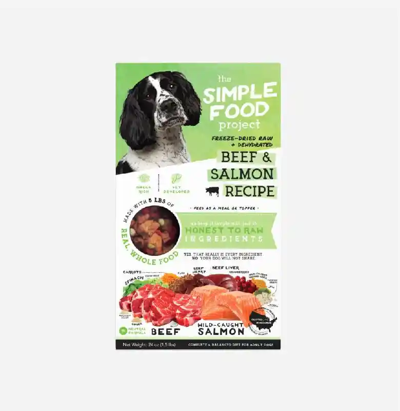 1.5lb Simple Food (beef & Salmon)
