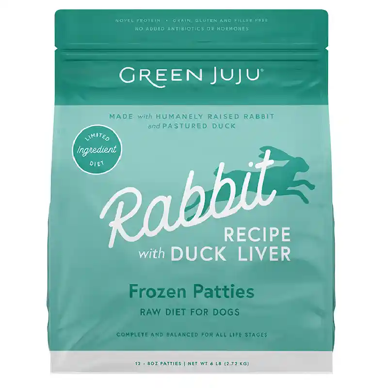 Green Juju Rabbit Patties 6-lb