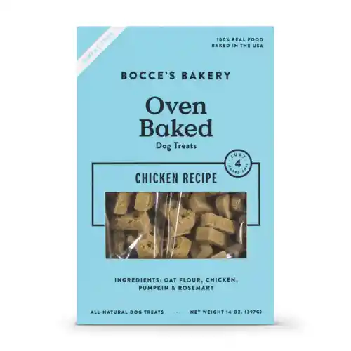 Bocce's Bakery Dog Treat Oven Baked Chicken 14-oz