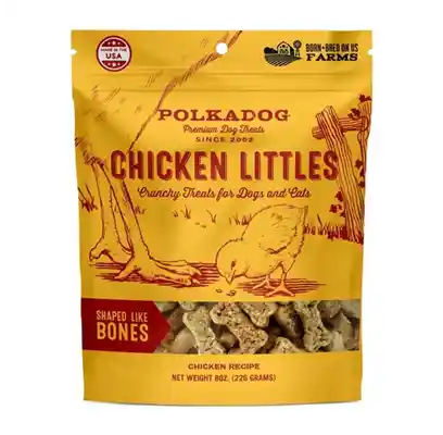 Chkn Littles – Bone Shaped Chkn Dog Treats 8-oz
