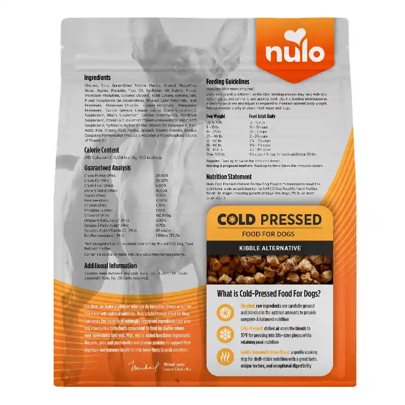 Nulo Dog Cold Pressed 2.2-lb Ckn
