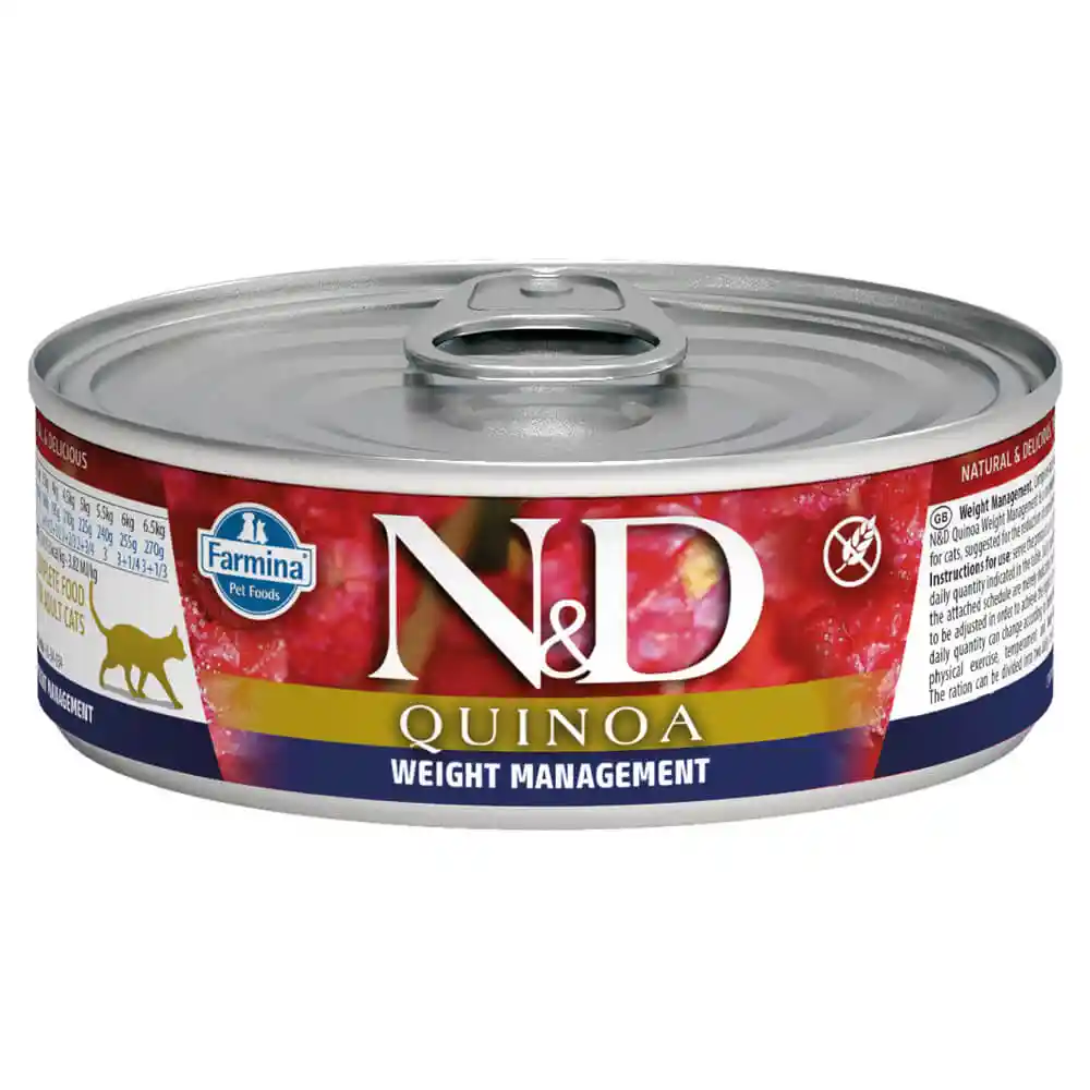 Farmina N&d Quinoa Weight Management Lamb 2.8-oz