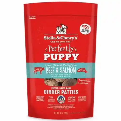 Freeze Dried Dinner Puppy Beefsalmon - 14oz