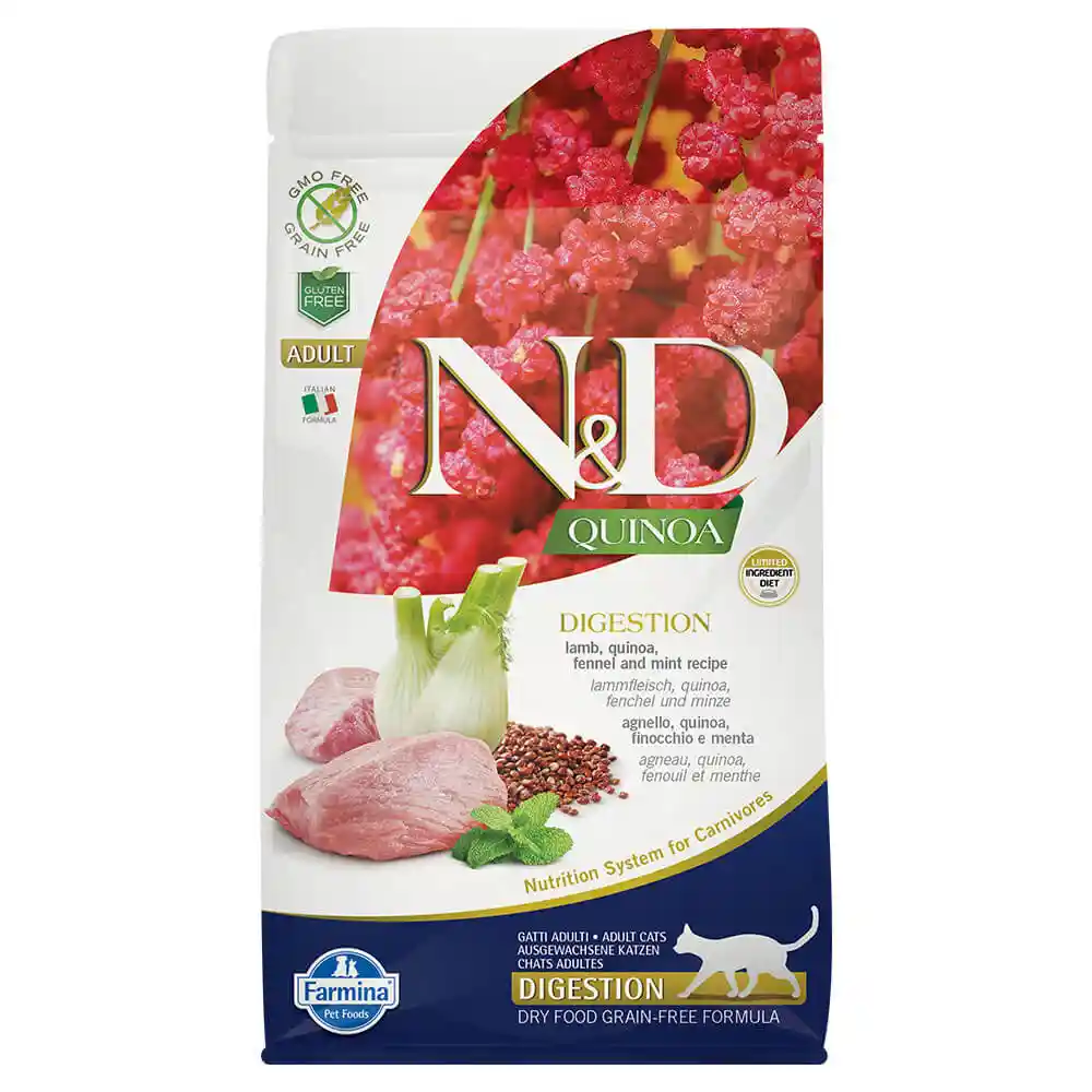 Farmina Cat Quinoa Digestion Lamb 11 Lb