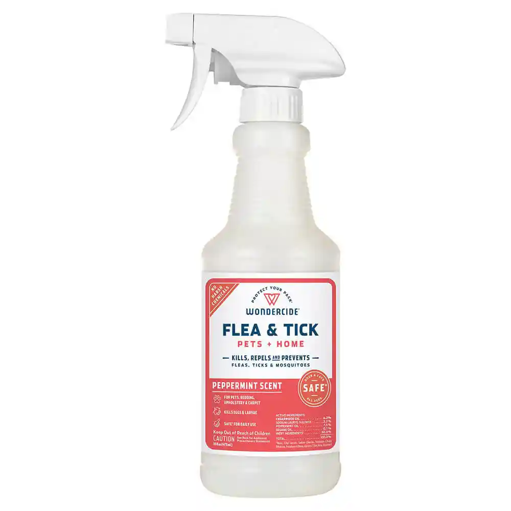 Wondercide Flea Tick Spray Peppermint 16-oz