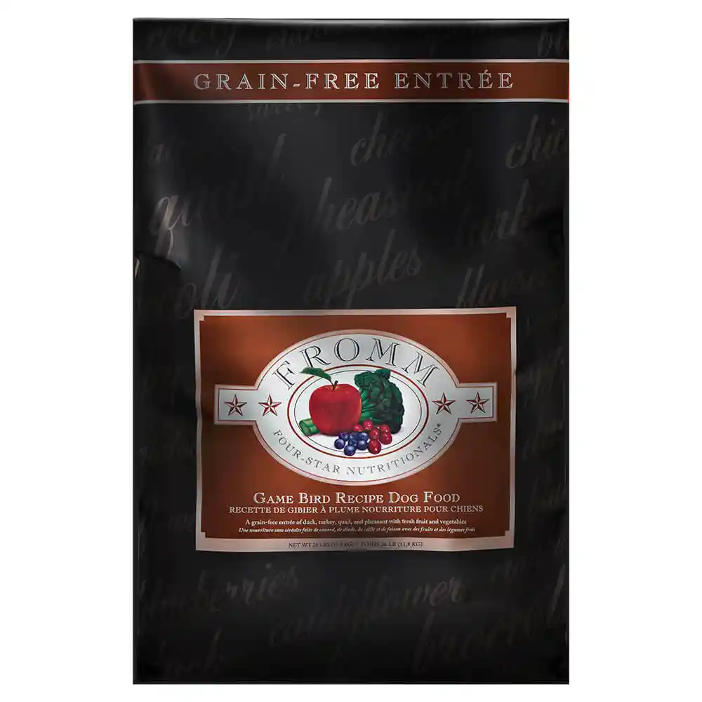 Fromm 4star Dog Grain Free Game Bird 26 Lbs