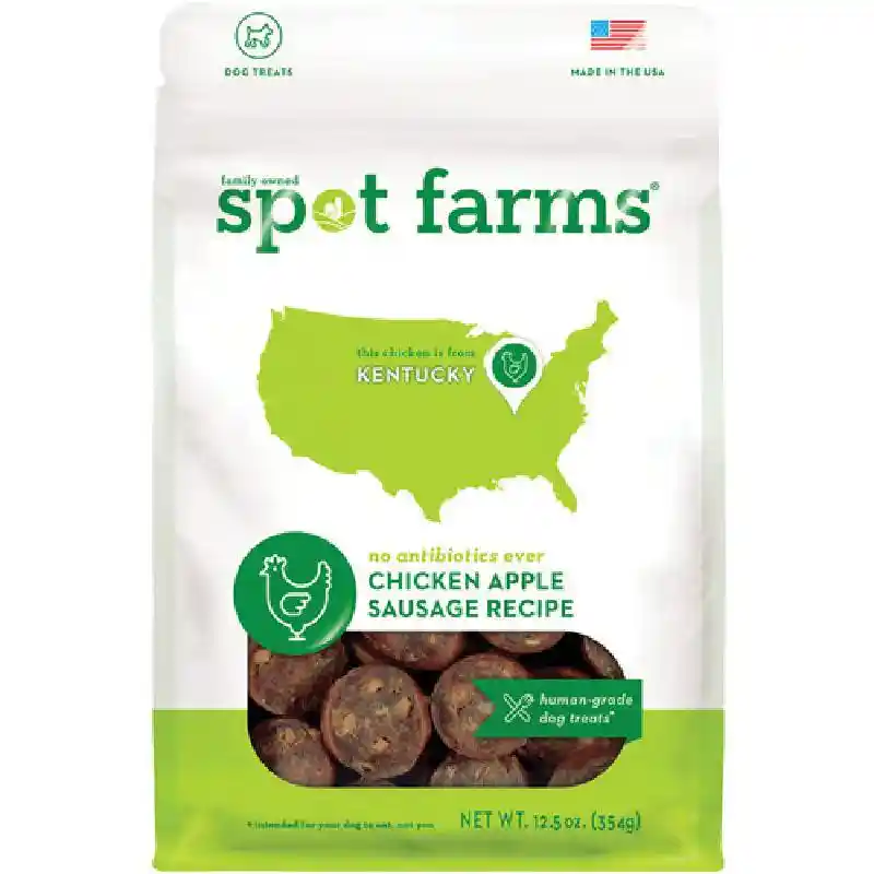 Spot Sausage Chk Apple 12.5 Oz