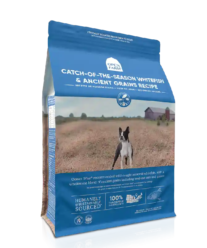 Open Farm Dog Ancient Grain Whitefish 22-lb