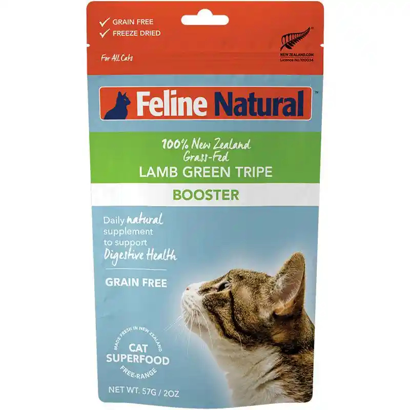 Feline Natural Freeze Dried Lamb Green Tripe 2 Oz