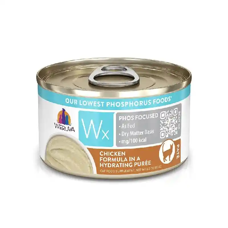 Weruva Cat Wx Low Phos Gf Chicken Puree 3 Oz