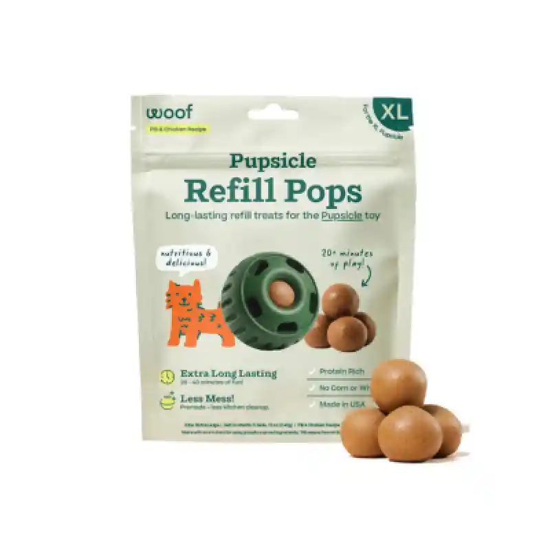 Woof X-large Pops Treat Chicken Pb 12 Oz