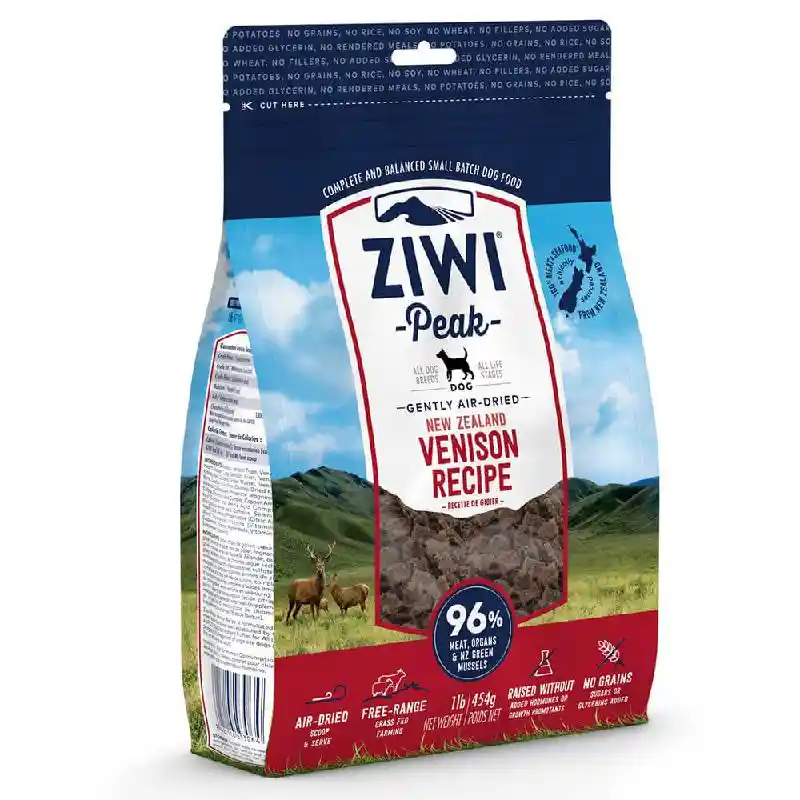 Ziwipk Venison Dog Cuisine 16 Oz Pouches